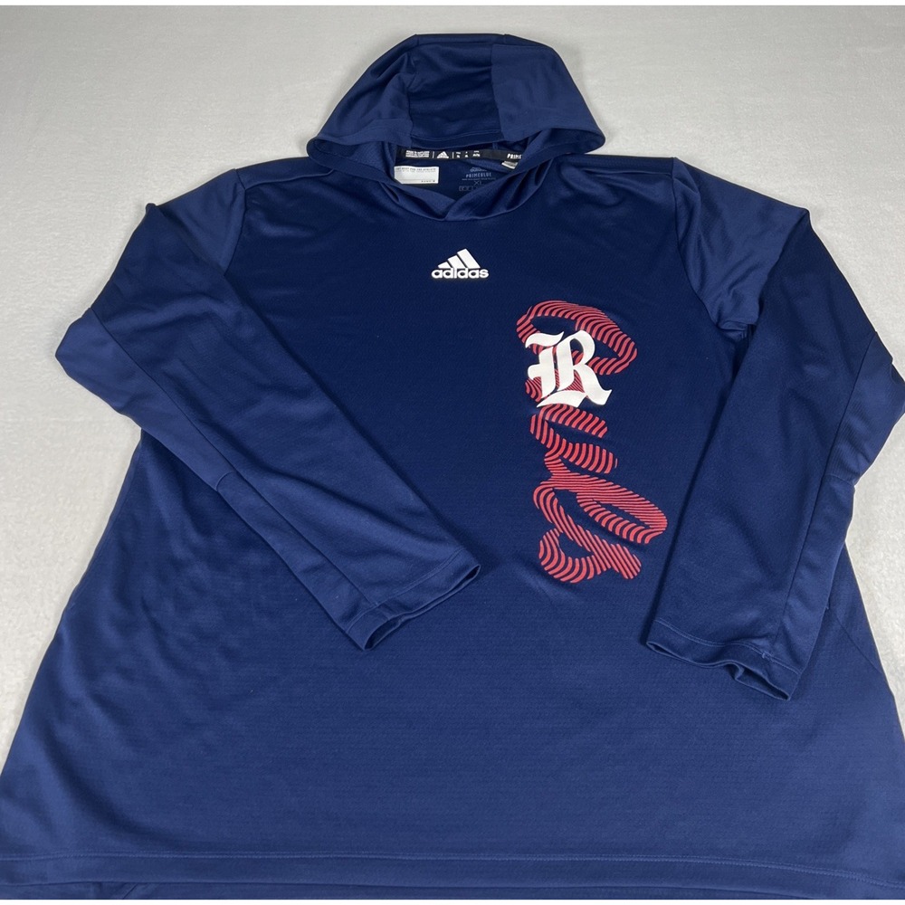 Adidas Rice Owls Baseball HEAT.RDY Primeblue Team Issue Hoodie XL Navy
